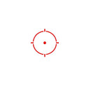 HOLOSUN SCRS Multi-Reticle 2 MOA Dot & 65 MOA Circle Ultra Compact Solar Charging Rifle Sight - Shake Awake Solar Failsafe Aluminum Sight for Long Guns with Auto Adjusting & Manual Brightness Control