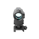 HOLOSUN SCRS 2 MOA Dot Ultra Compact Solar Charging Rifle Sight - Shake Awake Solar Failsafe Durable Waterproof Aluminum Sight for Long Guns with Auto Adjusting & Manual Brightness Control