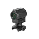 HOLOSUN SCRS 2 MOA Dot Ultra Compact Solar Charging Rifle Sight - Shake Awake Solar Failsafe Durable Waterproof Aluminum Sight for Long Guns with Auto Adjusting & Manual Brightness Control
