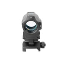 HOLOSUN SCRS 2 MOA Dot Ultra Compact Solar Charging Rifle Sight - Shake Awake Solar Failsafe Durable Waterproof Aluminum Sight for Long Guns with Auto Adjusting & Manual Brightness Control