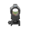 HOLOSUN SCRS Multi-Reticle 2 MOA Dot & 65 MOA Circle Ultra Compact Solar Charging Rifle Sight - Shake Awake Solar Failsafe Aluminum Sight for Long Guns with Auto Adjusting & Manual Brightness Control