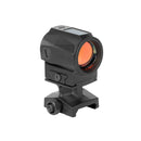 HOLOSUN SCRS 2 MOA Dot Ultra Compact Solar Charging Rifle Sight - Shake Awake Solar Failsafe Durable Waterproof Aluminum Sight for Long Guns with Auto Adjusting & Manual Brightness Control