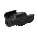 HOLOSUN RMLt Compact Rail Mounted Laser | Zero Retention Tactile W&E Adjustable Waterproof Dustproof Durable Titanium Green/Red Handgun Laser with CR 1/3N Battery, T10 L Key & Lens Cloth Included