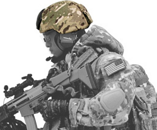 Tactical Military Helmet Cover | Multicam OCP