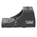 Holosun SCS-PDP-GR Multi-Reticle 32MOA Green Circle & 2MOA Dot Walther PDP Pistol Cut Solar-Charging Reflex Sight SCS-PDP-GR