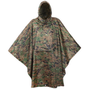 USGI Industries Military Spec Rain Poncho - Emergency Tent, Shelter, Multi Use Rip Stop Camo Survival Rain Poncho