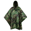 USGI Industries Military Spec Rain Poncho - Emergency Tent, Shelter, Multi Use Rip Stop Camo Survival Rain Poncho