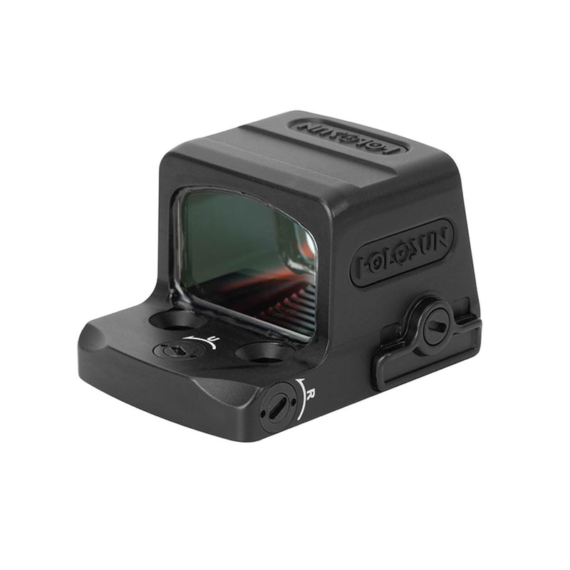 HOLOSUN EPS 2 MOA Dot Reflex Pistol Sight - Waterproof Dustproof Shake-Awake Parallax-Free Full-Sized Enclosed Handgun Sight - RMR-to-K Footprint Adapter Plate Included - Red & Green Dot Options