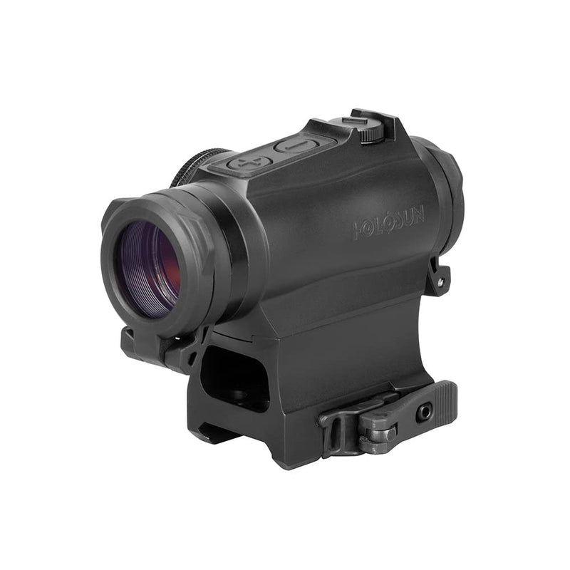 HOLOSUN HS515GM / HE515GM-GR 2 MOA Dot & 65 MOA Circle Micro Sight for Rifle - Waterproof Dustproof Shake-Awake Parallax-Free Sight with Multiple Reticle System & 12 Brightness Settings - Red/Green Options