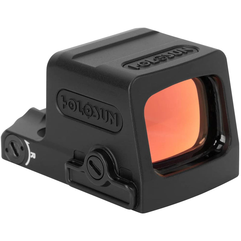 HOLOSUN EPS Carry 6 MOA Dot Reflex Pistol Sight - Waterproof Shake-Awake Parallax-Free Enclosed Sight for Subcompact Handguns - RMSc-to-K Footprint Adapter Plate Included - Red & Green Dot Options