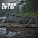USGI Industries Bivy Tent | Lightweight Single Person Sleeping Net System for Outdoors, Camping, Survival, Hiking, Backpack | Mesh Protection