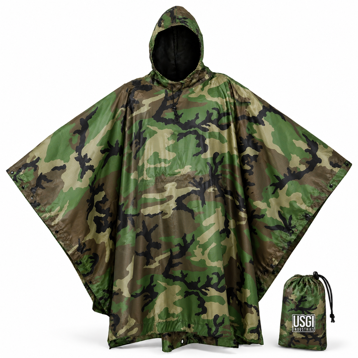 USGI Industries Military-Style Rain Poncho