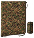 USGI Industries Military Woobie Blanket - Thermal Insulated Camping Blanket, Poncho Liner – Large, Portable, Water-Resistant, for Hiking, Outdoor, Survival, Comes with Compression Carry Bag